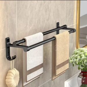 Punch-Free Wall Towel Rack