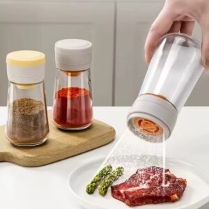 Moisture-Proof Glass Salt Shaker