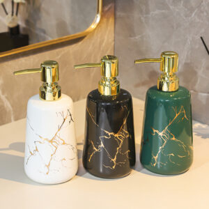 Ceramic Liquid Dispenser Kenya – Durable Bathroom Soap Bottle Dispenser