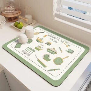 Solid Pattern Dish Drain Mat 3D Printing | Absorbent Kitchen Counter Drying Mat
