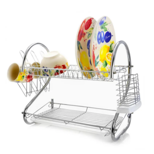 2 Tier Stainless steel Dish rack