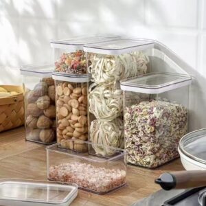 Kitchen Food Storage Jars 2400ml & 3400ml – Airtight Food Storage Containers