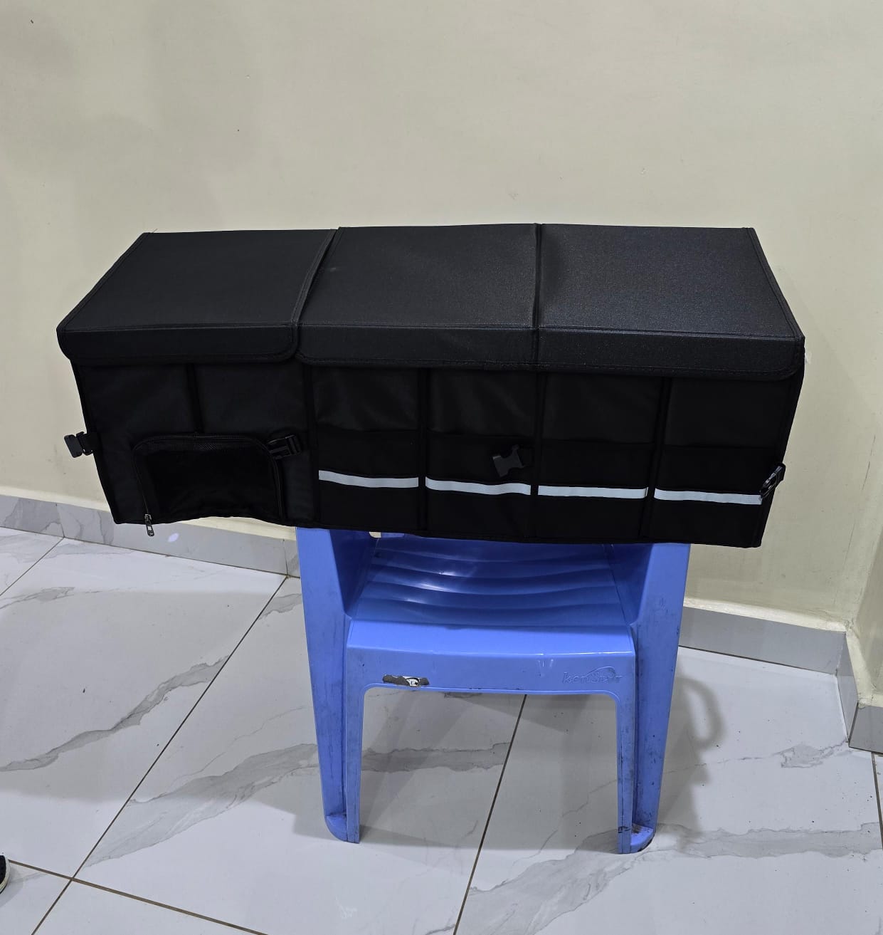 Heavy Duty Car Boot Organizer 112L – Waterproof Foldable Car Trunk Storage Box