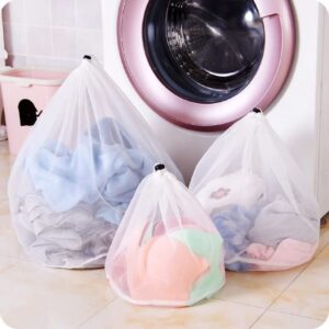 3 PCS ASSORTED LARGE SIZE LAUNDRY BAGS.