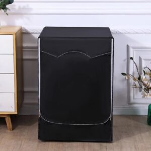 BLACK FRONT LOAD WASHING MACHINE COVER