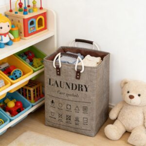 Collapsible large hamper laundry basket.