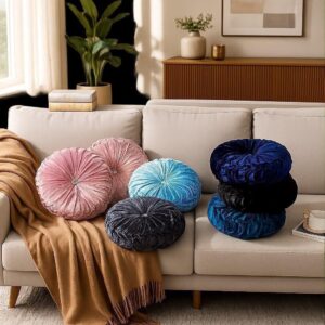 Big size  European Round Pillow, Cushion, Wheel Pillow, Pumpkin Pillow, Sofa Lumbar Support