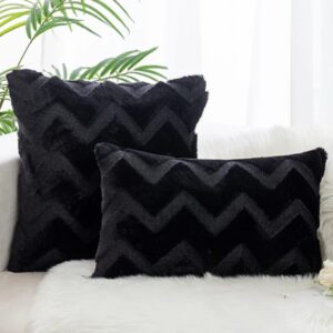 Wave Pattern Luxey Pillowcase.
🔸Solid Color Plush Cushion Cover.
🔸Soft Breathable Pillow Case Living.
🔸Room Sofa Bed Home Decor